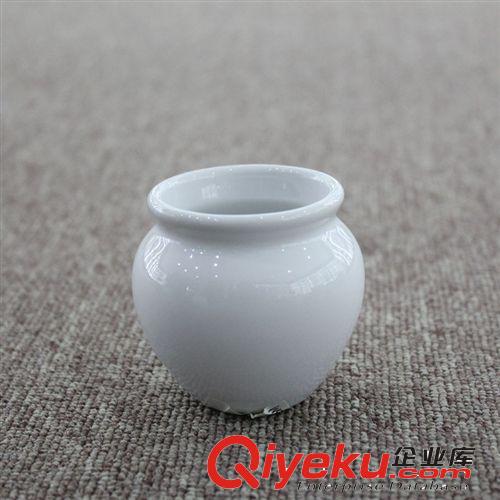 陶瓷花盆 簡(jiǎn)約白色創(chuàng)意迷你多肉陶瓷zakka盆栽時(shí)尚花盆 工廠直供原始圖片3