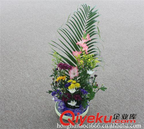 陶瓷花盆工廠批發 中溫陶瓷 鼓形色釉花盆 水仙 碗蓮 水養盆栽原始圖片2