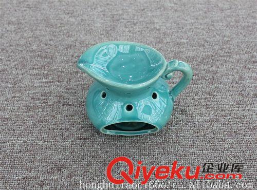 陶瓷香薰爐 批發供應 歐美式 裂紋效果 中溫雕通酒精爐 香精爐原始圖片2