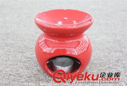 陶瓷香薰?fàn)t 工廠批發(fā)供應(yīng) 歐美式 日式中溫心形雕通酒精爐 可定制原始圖片2