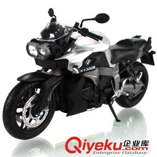 俊基zp1:12 寶馬 K1300R 后輪帶避震 精美合金摩托車模型 6009