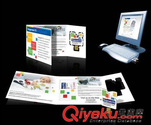 廠家直供Webkey廣告U盤 高清彩印畫冊(cè)U盤 廣告宣傳冊(cè)U盤原始圖片3