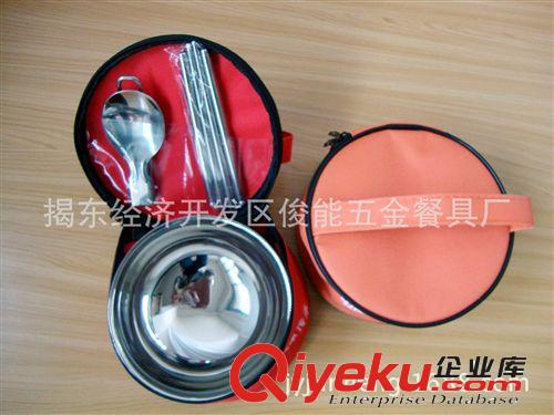 供應(yīng)不銹鋼布袋餐具禮品 不銹鋼碗筷子勺實(shí)用餐具禮品套裝