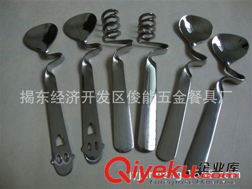 供應(yīng)不銹鋼創(chuàng)意餐具三件套 促銷(xiāo)禮品餐具魚(yú)尾勺叉筷子套裝