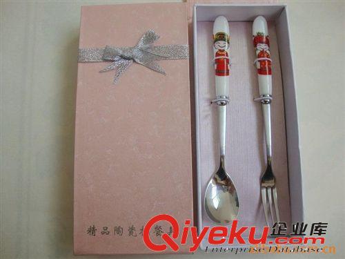 供應(yīng)不銹鋼婚慶禮品餐具原始圖片3