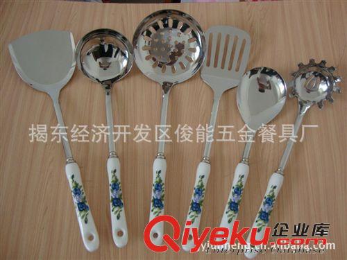 供應(yīng)廚房用品鍋鏟湯勺七件套、不銹鋼五金制品廚具原始圖片2