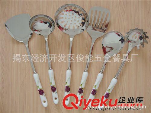 供應(yīng)廚房用品鍋鏟湯勺七件套、不銹鋼五金制品廚具原始圖片3