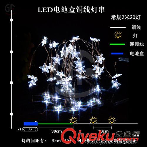 GF|批發(fā)供應LED銅線燈|電池盒燈串原始圖片2