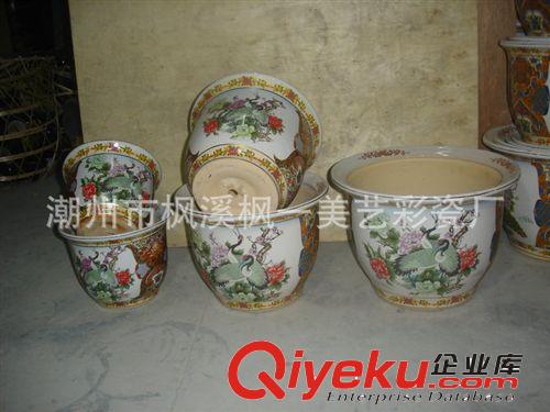 現貨銷售 日彩花盆家居陶瓷擺件 簡約家居陶瓷擺件原始圖片3