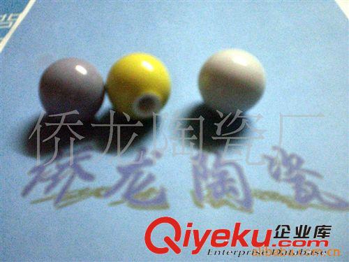 廠家生產陶瓷珠(圖) 飾品陶瓷珠 陶瓷珠批發(fā)混色原始圖片2