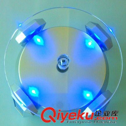 太陽能展示臺轉(zhuǎn)盤展示架四腳高鼎展示架手機(jī)架眼鏡架原始圖片2