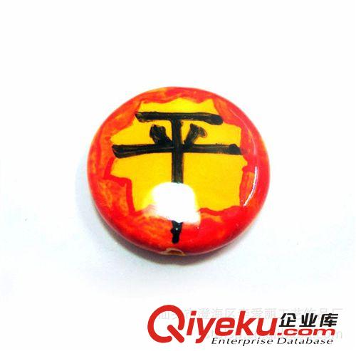 供應(yīng)手工飾品 純手工特色動物造型可愛首飾 手繪釉下彩陶瓷飾品