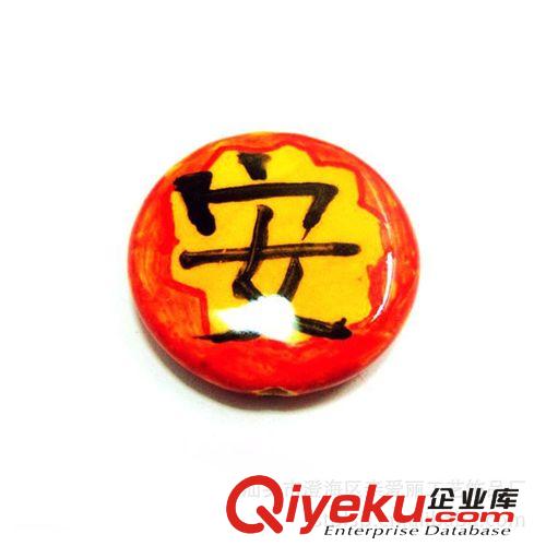 供應(yīng)手工飾品 純手工特色動物造型可愛首飾 手繪釉下彩陶瓷飾品
