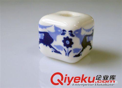 陶瓷散珠 時尚流行陶瓷方珠 陶瓷飾品 飾品配件原始圖片2