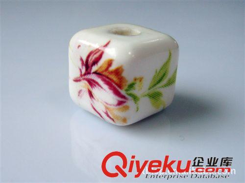 陶瓷散珠 時尚流行陶瓷方珠 陶瓷飾品 飾品配件原始圖片3