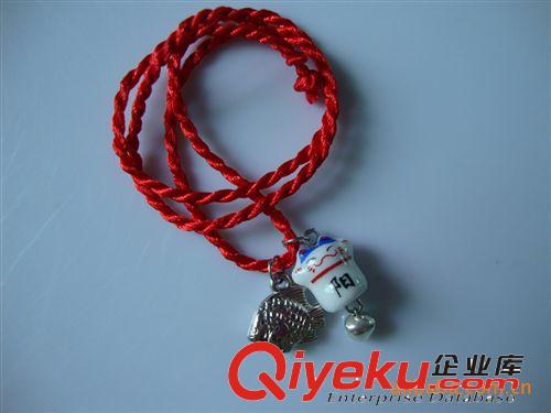 陶瓷飾品配件 招財貓手鏈 情侶款式 廠家批發定制原始圖片3