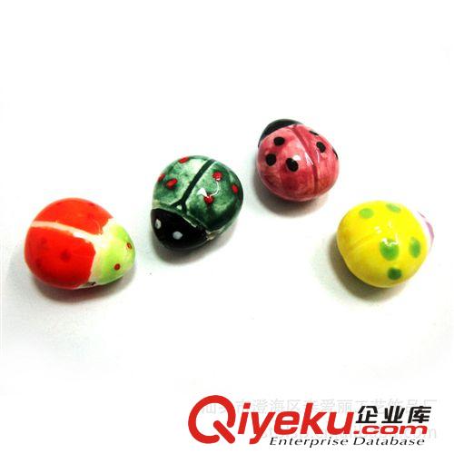 新奇特產(chǎn)品 純手工繪色陶瓷飾品 DIY可愛裝飾品原始圖片3