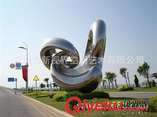 廠家直銷大型抽象不銹鋼雕塑 戶外廣場主題雕塑  園林水景雕塑原始圖片3