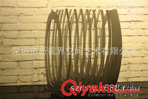 廠家定制鐵藝電視小樹雕塑,金屬工藝品雕塑 新視界雕塑原始圖片3