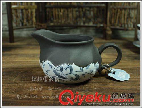 陳韻堂陶瓷功夫茶具套裝整套茶具八件套茶杯蓋碗茶海公道杯耐高溫