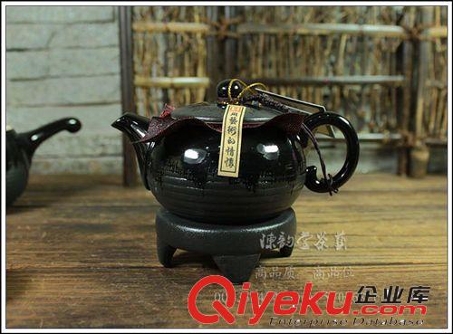 陳韻堂陶瓷功夫茶具墨彩套裝整套茶具精品茶杯公道杯茶壺組合茶道