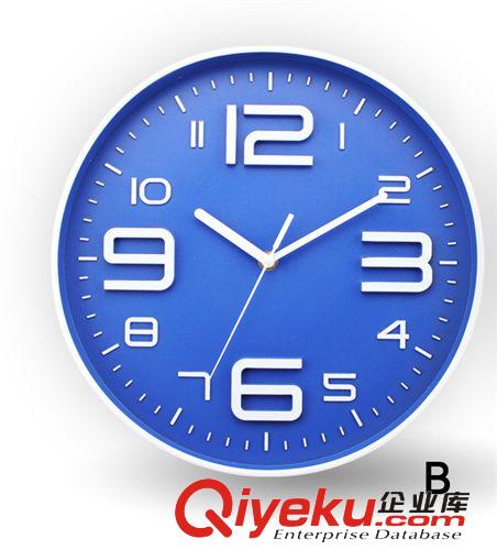 供應掛鐘 時尚促銷禮品掛鐘 立體數字掛鐘原始圖片2