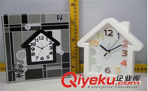 供應禮品 時尚彩色立體數字蘋果鬧鐘創意禮品 促銷禮品 鐘原始圖片2