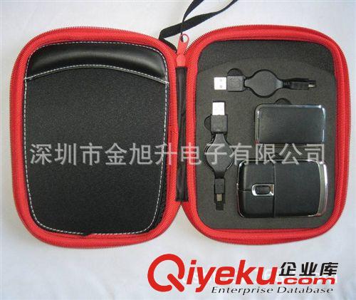 深圳工廠新款訂做果綠色usb禮品套裝　工具包套裝