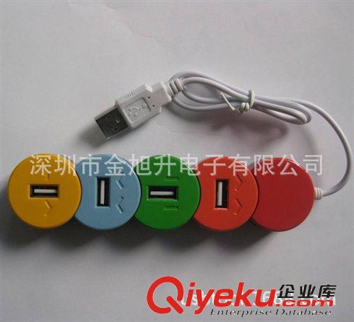 USB HUB四口分線器 集木HUB