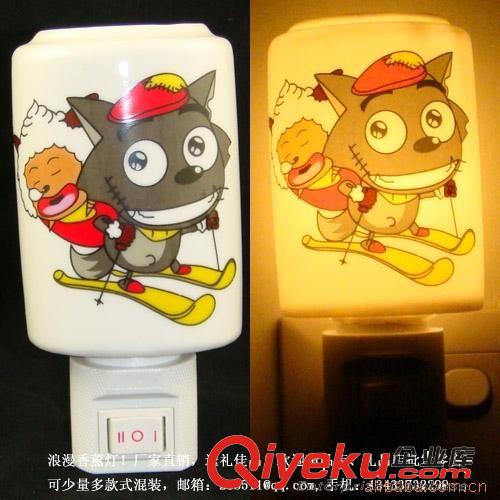 廠家直銷POPO熊小夜燈、香熏小夜燈、陶瓷小夜燈原始圖片2