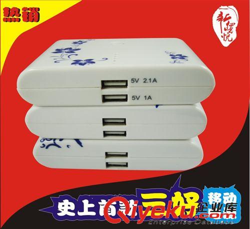 超大饅頭移動電源 廠家批發(fā) 青花移動電源 中國風(fēng)青花瓷 g12000原始圖片3