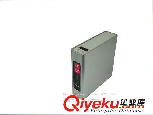 【新款熱銷中】全新鋁合金數顯移動電源手機充電寶 商務禮品套裝原始圖片3