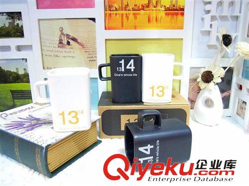 福龍直銷 創(chuàng)意馬克杯子 陶瓷杯 1314方口杯 七夕情人節(jié) 咖啡杯原始圖片3