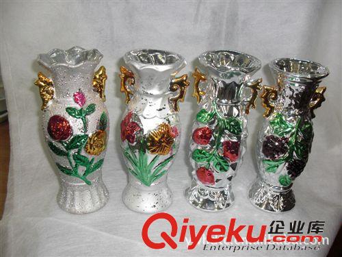 供應瓷鍍彩花瓶/家居擺設瓷工藝花瓶原始圖片2