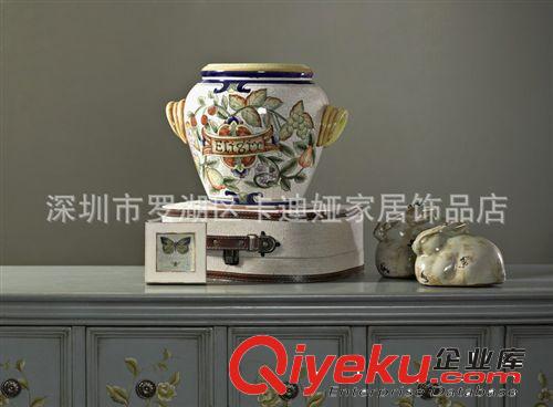 tj供應 卡瑞娜花瓶 古典彩繪花瓶工藝品擺件 Y-119原始圖片2