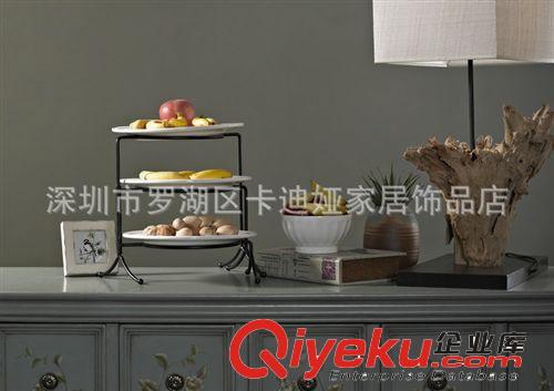 批發(fā)供應 羅馬活動三層點心盤 精致擺件 RY-307MP原始圖片2