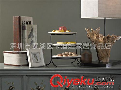 批發(fā)供應 羅馬活動三層點心盤 精致擺件 RY-307MP原始圖片3