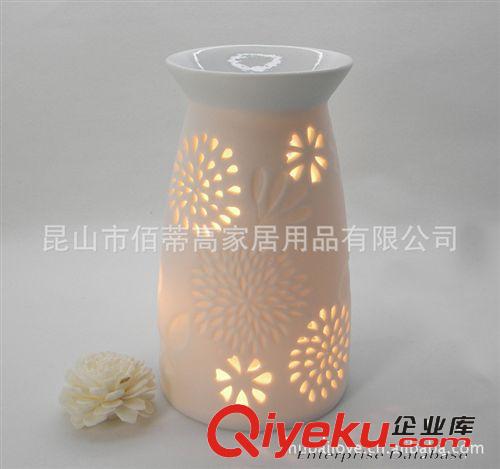 【廠家批發(fā)】陶瓷鏤空精油爐 高溫白瓷— 佰蒂高專(zhuān)注擴(kuò)香臺(tái)10年原始圖片3