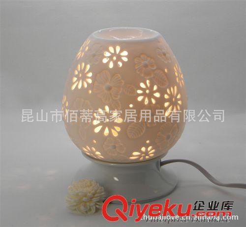 【廠家批發(fā)】陶瓷香薰燈 熏香燈 陶瓷香薰臺燈 專業(yè)擴香臺10年原始圖片2