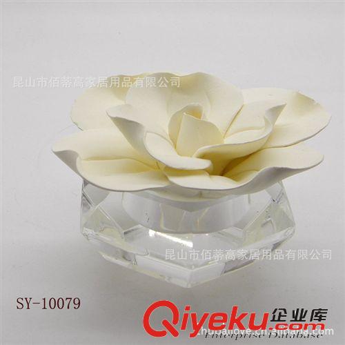 無火陶瓷香薰套裝 陶瓷干花 吸水花 吸精油 陶瓷花