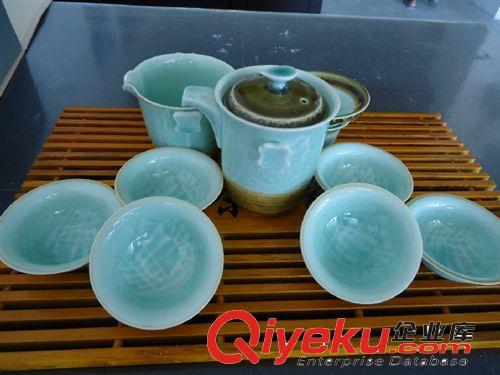 窯變青瓷茶具 gd禮品 gd陶瓷 工藝禮品 茶具套裝 廠家直銷原始圖片2