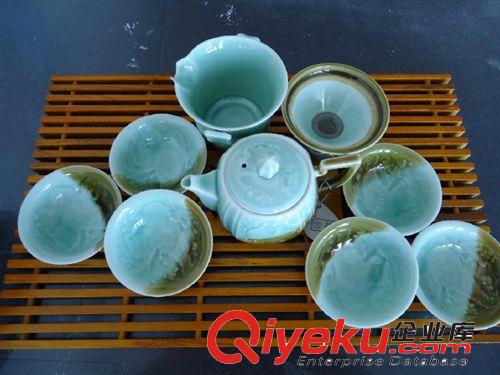 供應gd青瓷茶具、窯變青瓷茶具、陶瓷茶具、gd禮品茶具、茶具原始圖片2