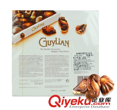 Guylian 250g吉利蓮巧克力 貝殼巧克力禮盒 來自比利時進口零食原始圖片2