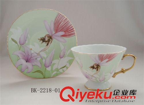 歐式陶瓷杯廠家直銷量大從優可混批咖啡杯碟件套配匙tj促銷