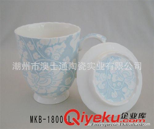 廠家直銷，咖啡杯，蓋杯，水杯，高雅花面，送人佳品！