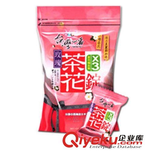 臺(tái)灣一番 3倍多酚茶花錠 袋裝120g*12 進(jìn)口休閑食品批發(fā)原始圖片2