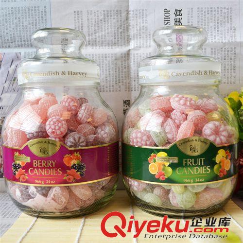 德國三寶嘉云糖 原裝進口 玻璃罐裝什果/什莓味 966g*6瓶/箱批發(fā)