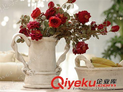 熱銷推薦 V1604HT-TC58-13.25 紅陶瓷花插花瓶 后現(xiàn)代家居飾品