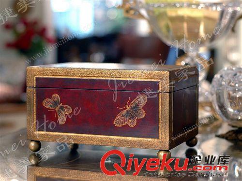 熱銷推薦 WD478-11.25 實木盒子 軟裝配飾工藝品原始圖片2