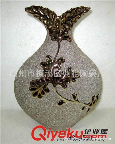 電鍍花瓶 簡約時尚專業(yè)軟裝家居飾品  中東風格精品  創(chuàng)意家居